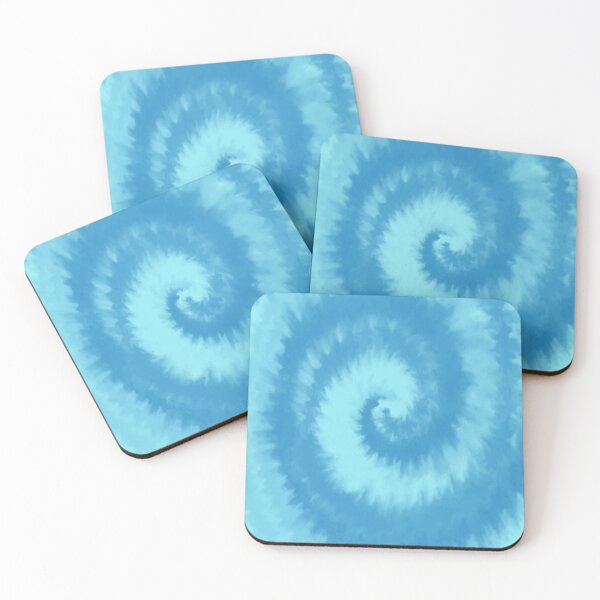 Item preview, Colorful Swirl in Blue Shades Pattern 53 designed and sold by Manal-Patterns.