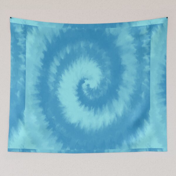 Item preview, Colorful Swirl in Blue Shades Pattern 53 designed and sold by Manal-Patterns.