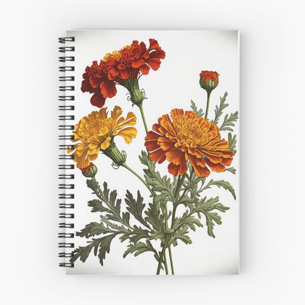 Item preview, Marigold Flowers  designed and sold by Vanover Designs.