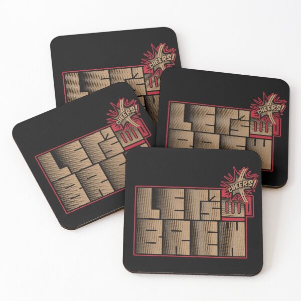 Item preview, Let's Brew Beer (red) designed and sold by DKdesigns27.