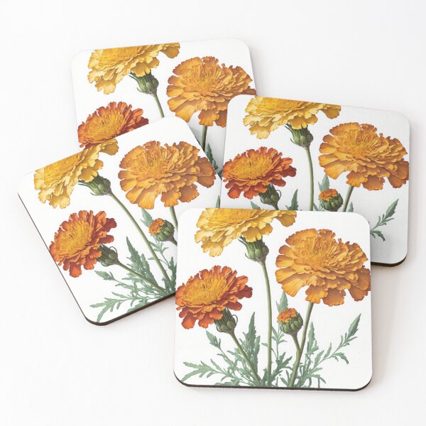 Item preview, Marigold Flowers  designed and sold by Vanover Designs.