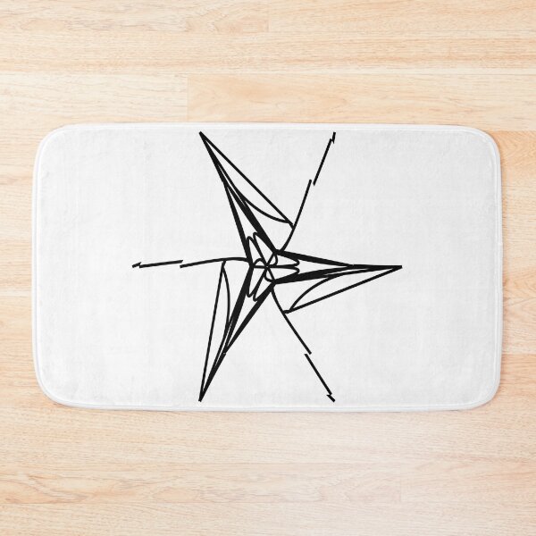 Item preview, Monochrome unique design B19 designed and sold by fishpressink.
