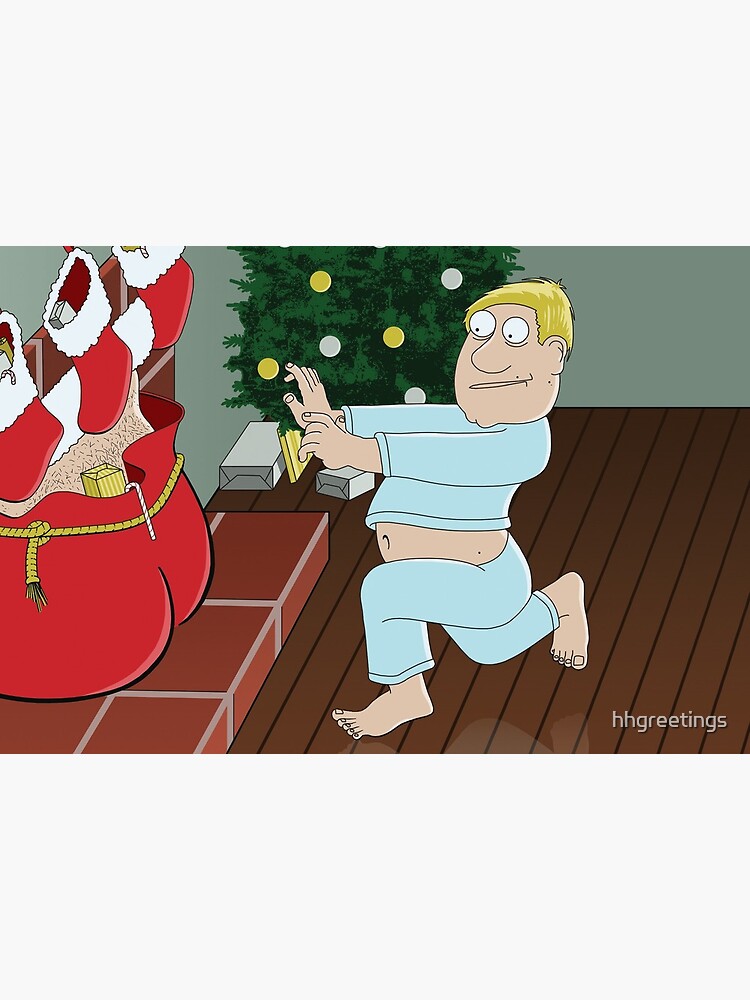 Thumbnail 2 of 2, Greeting Card, Santa's Sack designed and sold by hhgreetings.