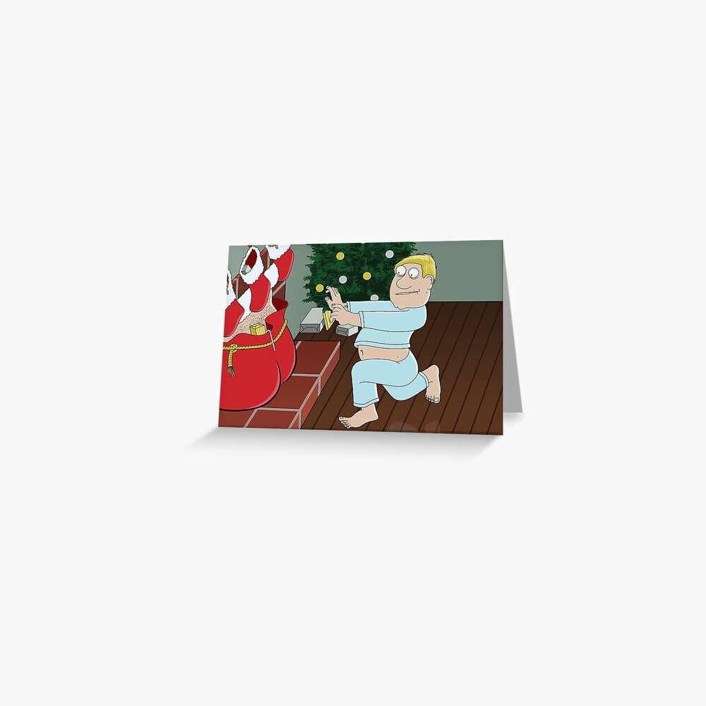 Santa's Sack Greeting Card