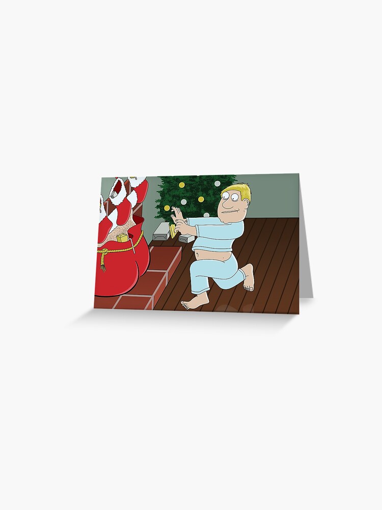 Thumbnail 1 of 2, Greeting Card, Santa's Sack designed and sold by hhgreetings.