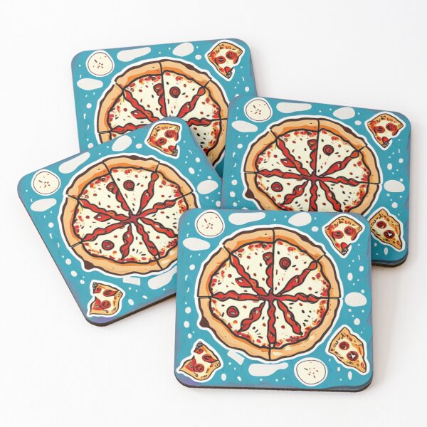 Item preview, Cute Pizza Slice - Cartoon Style Illustration - Simple but Delicious designed and sold by WBP Mart.