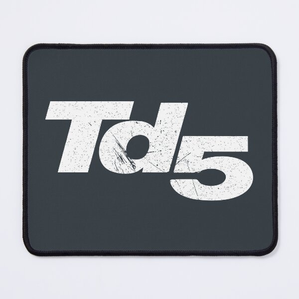 Item preview, Land Rover TD5 Inline 5 cylinder - white distressed logo designed and sold by NorthAngle.