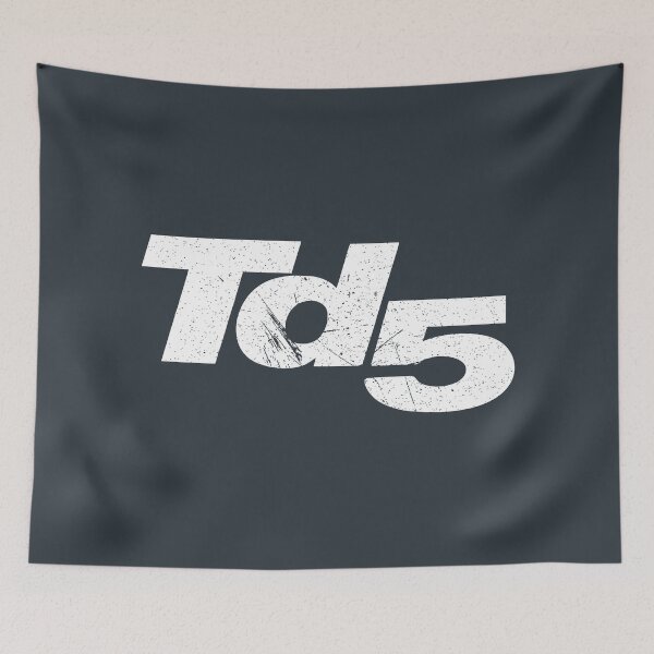 Item preview, Land Rover TD5 Inline 5 cylinder - white distressed logo designed and sold by NorthAngle.