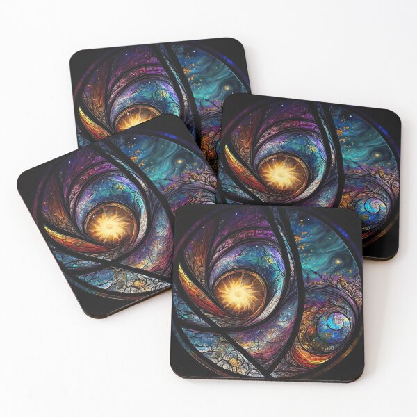 Item preview, Solar System in stained glass designed and sold by Glassmaster.