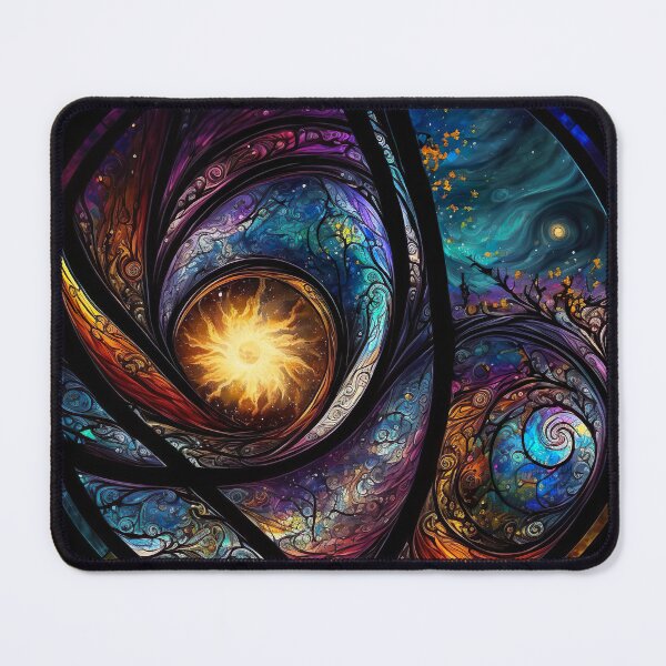 Item preview, Solar System in stained glass designed and sold by Glassmaster.