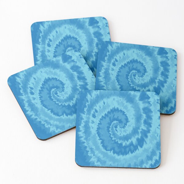 Item preview, Colorful Swirl in Blue Shades Pattern 55 designed and sold by Manal-Patterns.