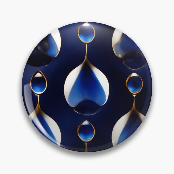 Item preview, Blue drop design designed and sold by HagaAIArt.