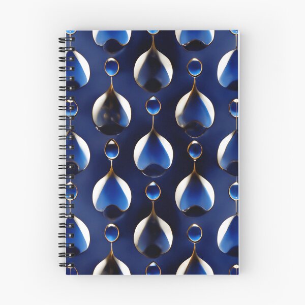 Item preview, Blue drop design designed and sold by HagaAIArt.