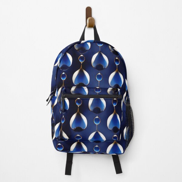 Item preview, Blue drop design designed and sold by HagaAIArt.