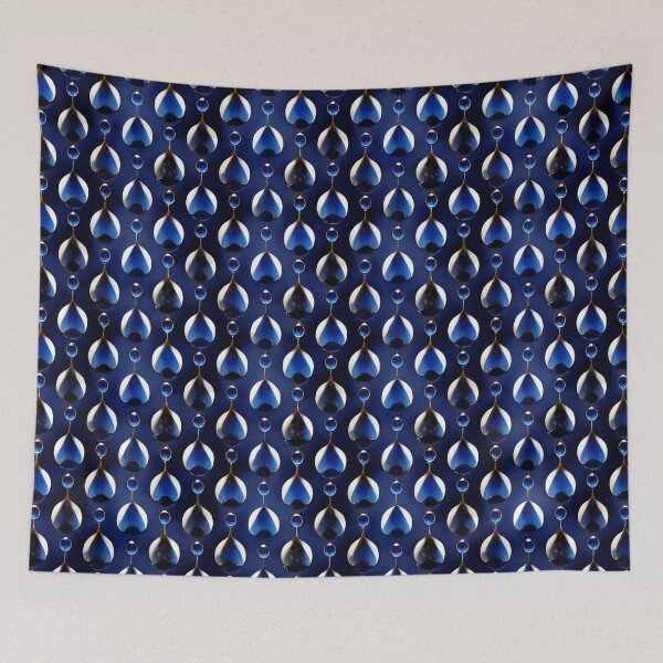 Item preview, Blue drop design designed and sold by HagaAIArt.