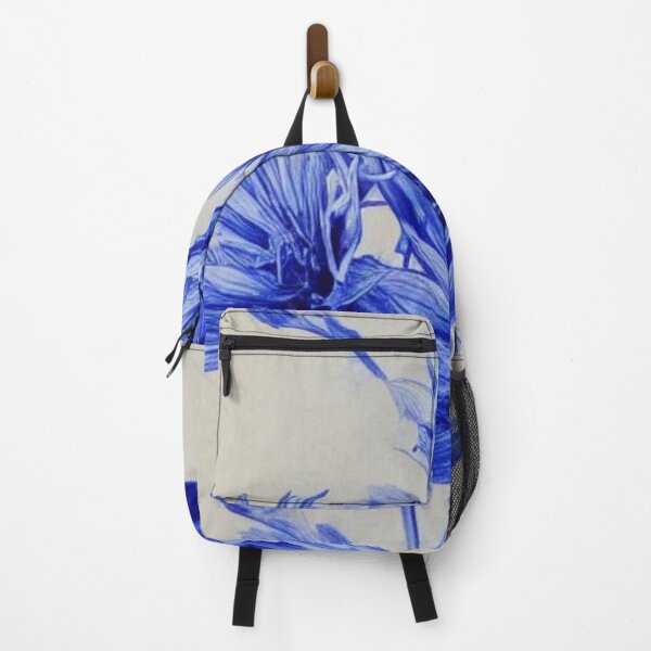 Item preview, Blue Ink Floral Illustration designed and sold by Verdant Rose Studio.