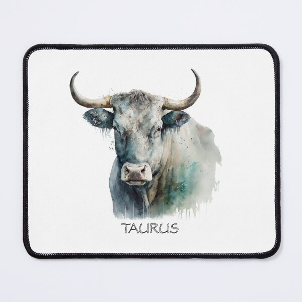 Item preview, TAURUS - Watercolour Bull Zodiac designed and sold by Gccartworks.