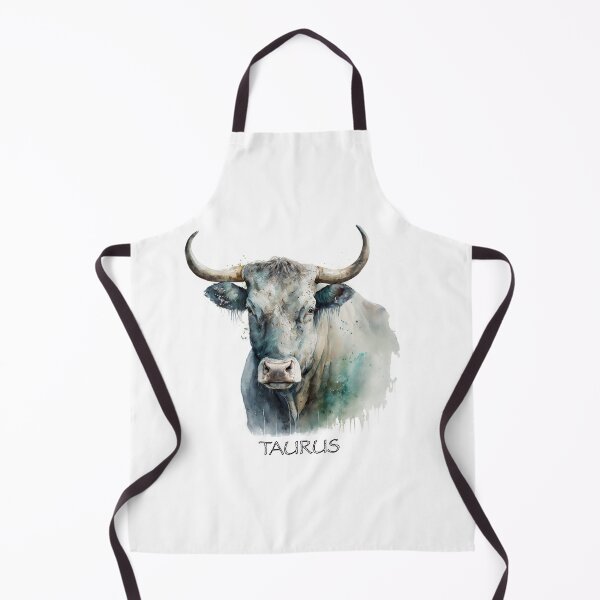 Item preview, TAURUS - Watercolour Bull Zodiac designed and sold by Gccartworks.