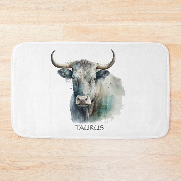Item preview, TAURUS - Watercolour Bull Zodiac designed and sold by Gccartworks.