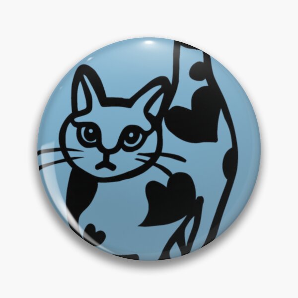 Item preview, Cute Cat with Heart Patterns designed and sold by MEG-mon.