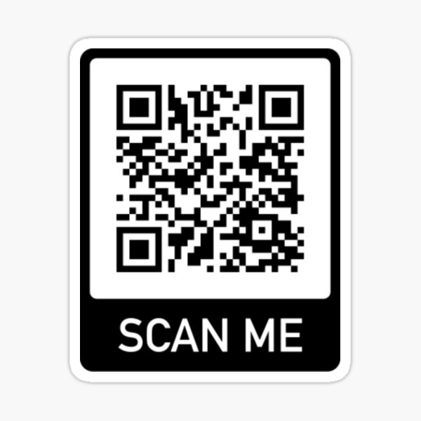 Rick Roll QR Code - Check Out My Onlyfans - Rick Astley - Sticker