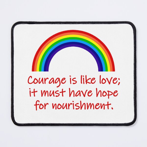 Item preview, Courage Is Like Love  designed and sold by CrankyOldDude.