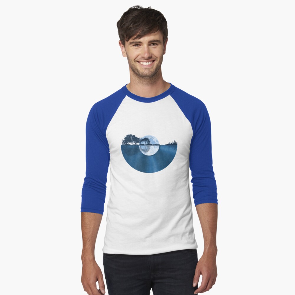 Item preview, Baseball ¾ Sleeve T-Shirt designed and sold by maryedenoa.