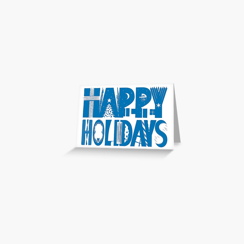 Happy Holidays Greeting Card