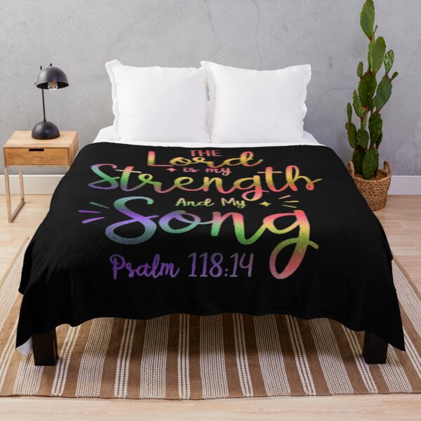 Item preview, The Lord is my strength and my song Psalm 118:14 designed and sold by TheRightHonMP.