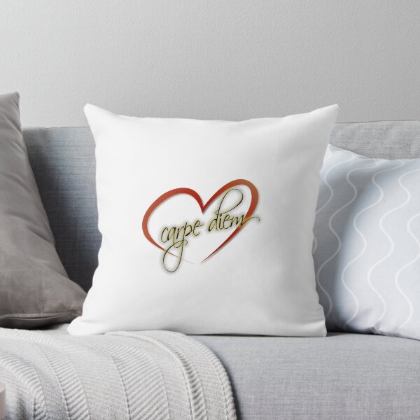 "Carpe Diem" by Tony DuPuis Throw Pillow