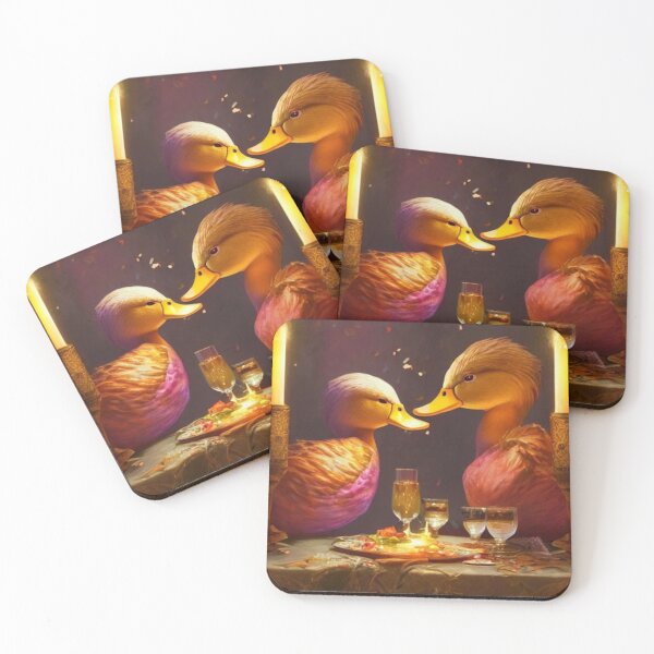 Item preview, Romantic Ducks designed and sold by Verdant Rose Studio.