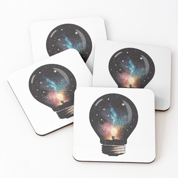 Item preview, qalaxy in light bulb designed and sold by Temmz.