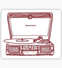Crosley Record Players Sticker