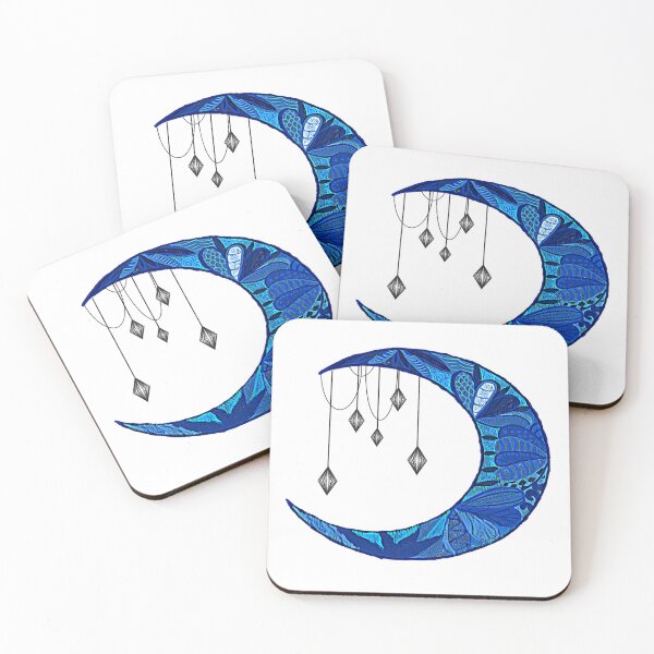 Item preview, Blue Moon Drawing designed and sold by natnat7w.