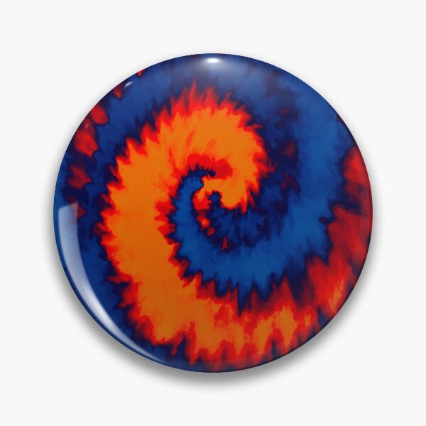 Item preview, Colorful Swirl in Blue & Orange Shades Pattern 58 designed and sold by Manal-Patterns.