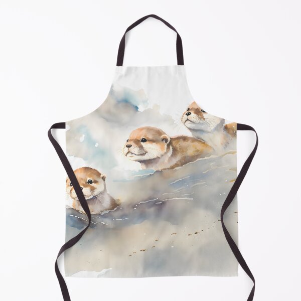 Item preview, Cute baby otters designed and sold by EmilyDayDreams.