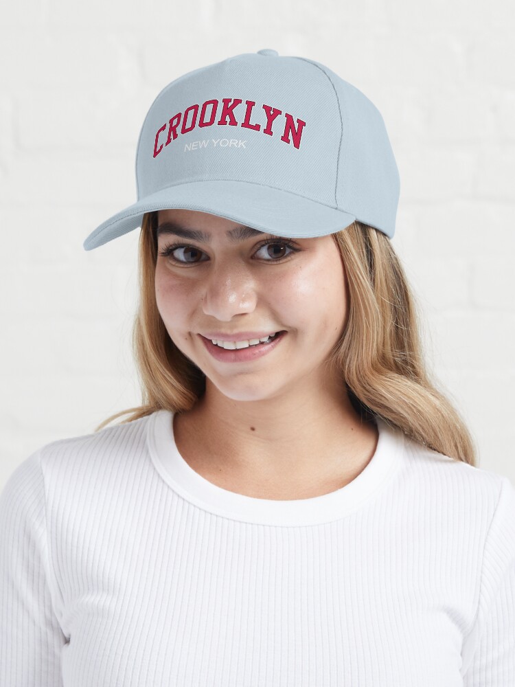 Crooklyn Blue On White Baseball Jersey