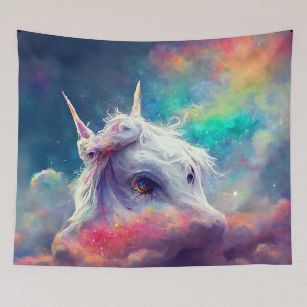 Item preview, Horse In Dreamy Clouds designed and sold by Art4u-Shop.