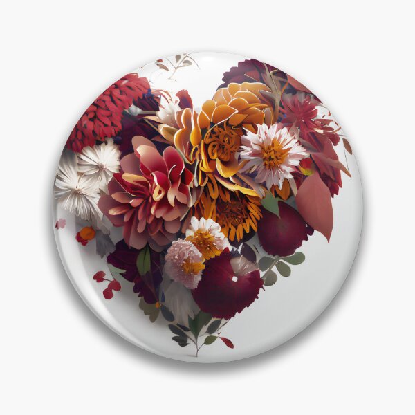 Artikelvorschau, Flowers From the Heart, Love and Embrace entworfen und verkauft von meggydesigns.
