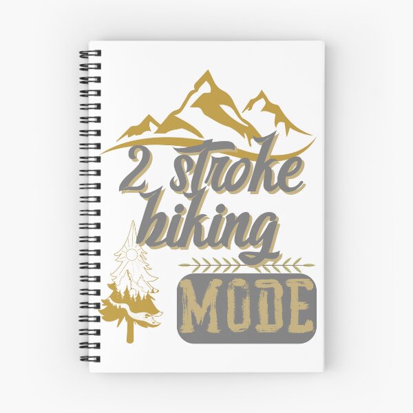 Item preview, 2 stroke biking mode, forest river sun inside tree pine designed and sold by movie-popcorn.