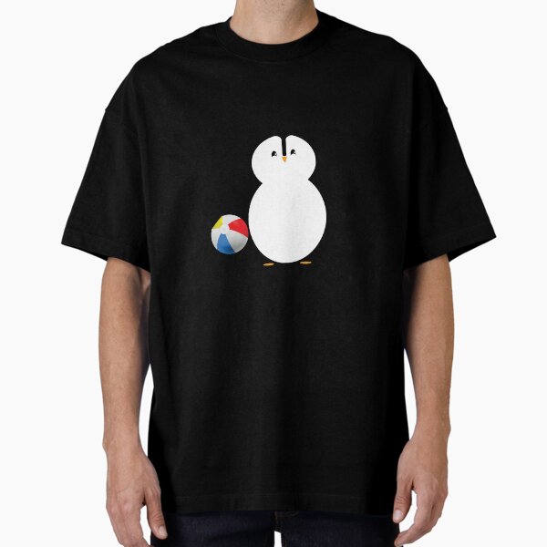 Item preview, Penguin Holding Beach Ball designed and sold by Ptfera.