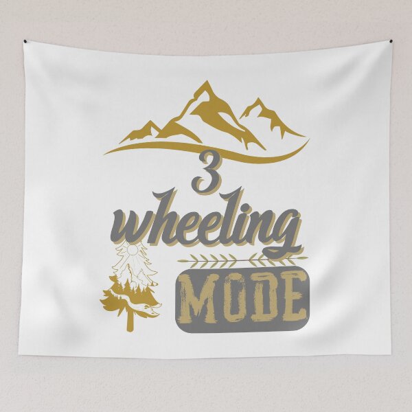 Item preview, 3 wheeling mode, forest river sun inside tree pine designed and sold by movie-popcorn.