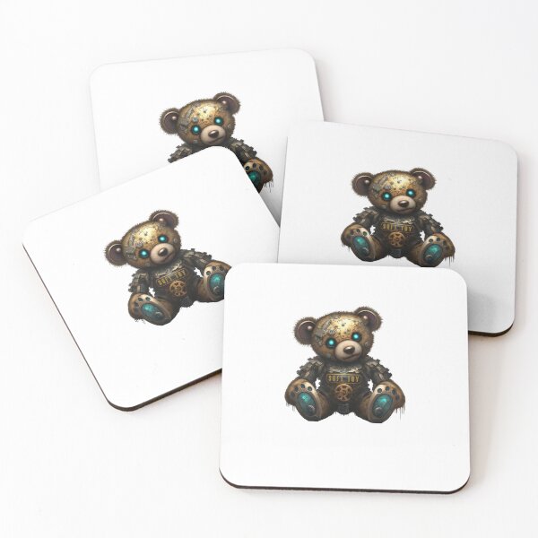 Item preview, Science Fiction Steampunk Bear Robot designed and sold by sbachstroem.