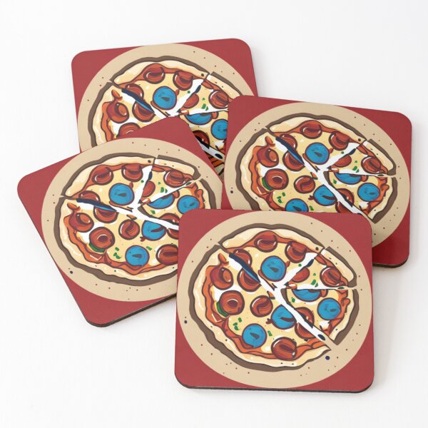Item preview, Simple but Delicious - Hand-drawn Pizza Slice - The Perfect Pizza designed and sold by WBP Mart.