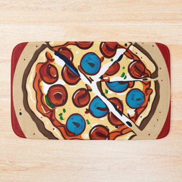 Item preview, Simple but Delicious - Hand-drawn Pizza Slice - The Perfect Pizza designed and sold by WBP Mart.