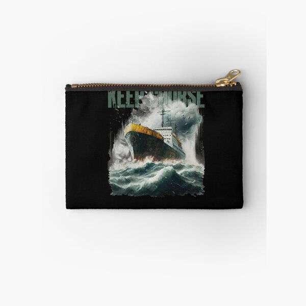 Item preview, Commic Ship In Stormy Sea designed and sold by sbachstroem.