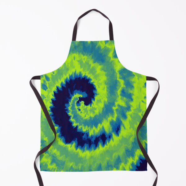 Item preview, Colorful Swirl in Blue & Phosphoric Yellow Shades Pattern 59 designed and sold by Manal-Patterns.