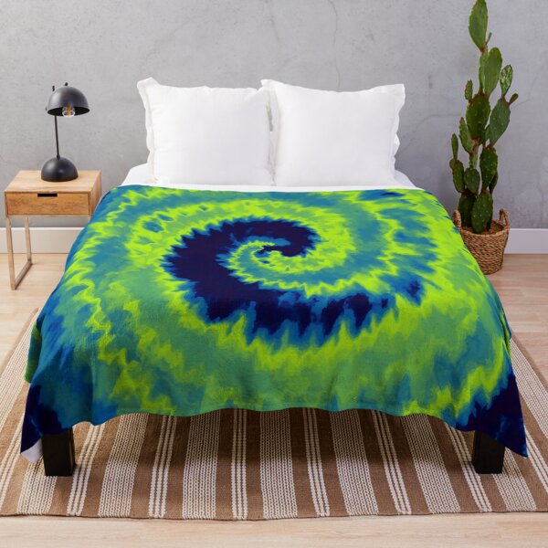 Item preview, Colorful Swirl in Blue & Phosphoric Yellow Shades Pattern 59 designed and sold by Manal-Patterns.