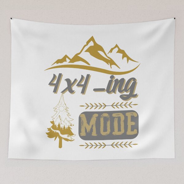 Item preview, 4x4-ing mode, forest river sun inside tree pine designed and sold by movie-popcorn.