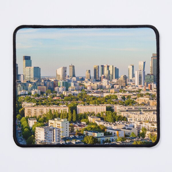 Item preview, Warsaw city center aerial panorama designed and sold by Lukasz Szczepanski.